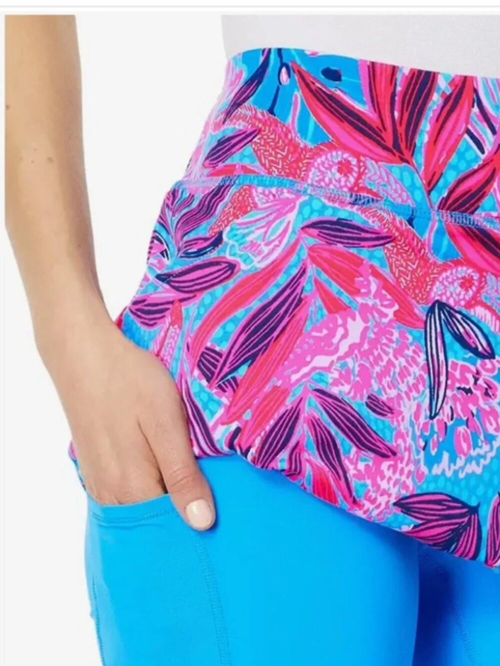 LILLY PULITZER LUXLETIC SEMANA SKORT UPF 50+ - Picture 6 of 7